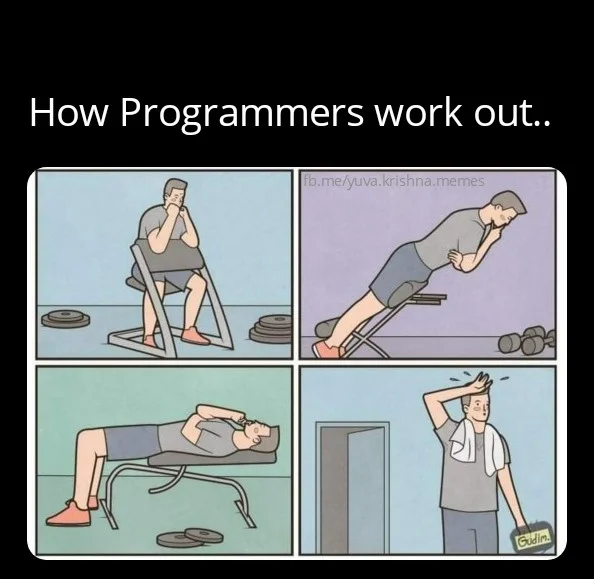 Mem o siedzącym trybie pracy programisty i zdrowiu kręgosłupa