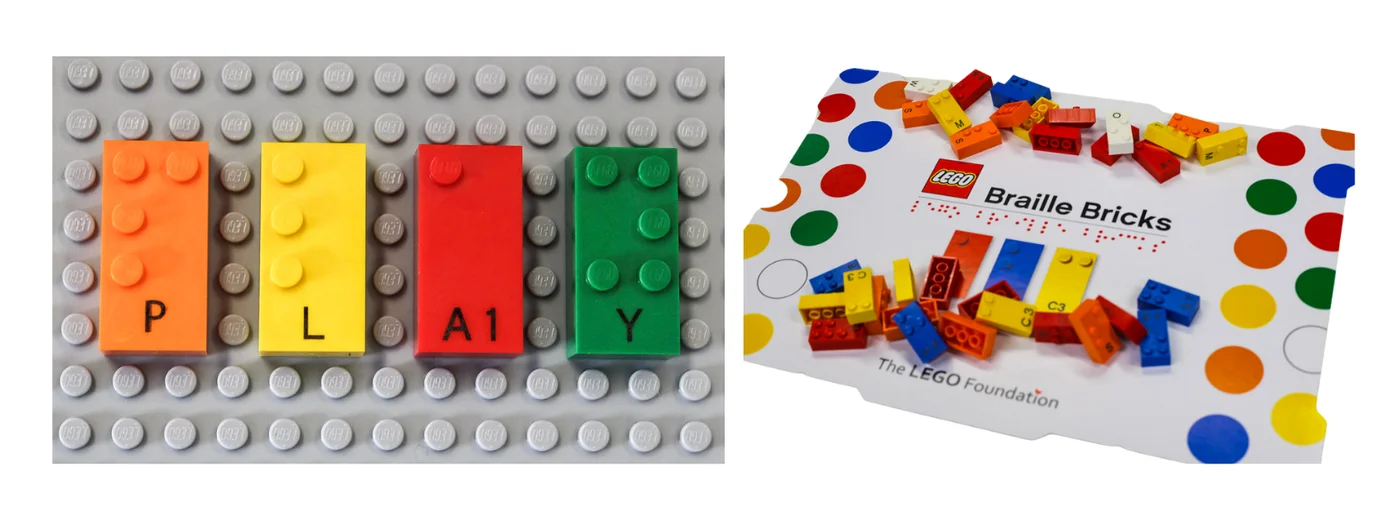 Aplikacja LEGO wspierająca osoby niewidome w budowaniu zestawów
