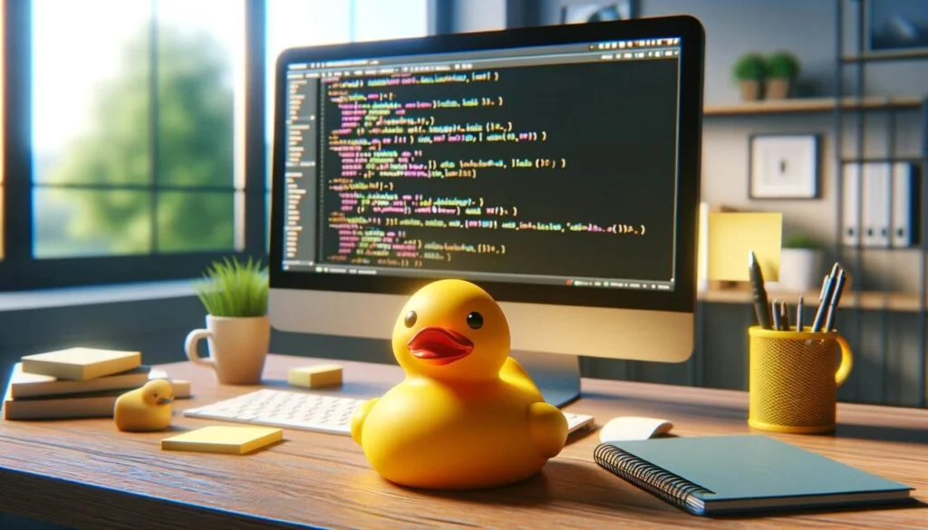 Przeczytaj artykuł o gumowej kaczce w pracy programisty